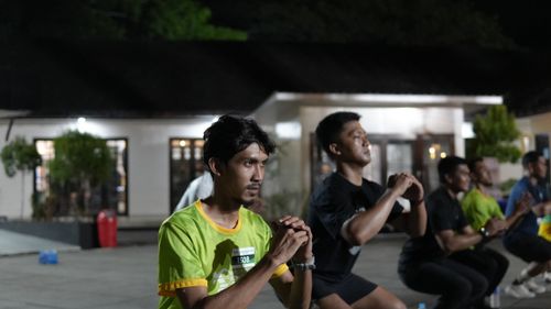 Race photo from ISC - Arutmin Borneo Run 