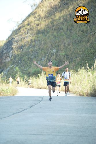 Race photo from Kelud Vertical Challenge 2024