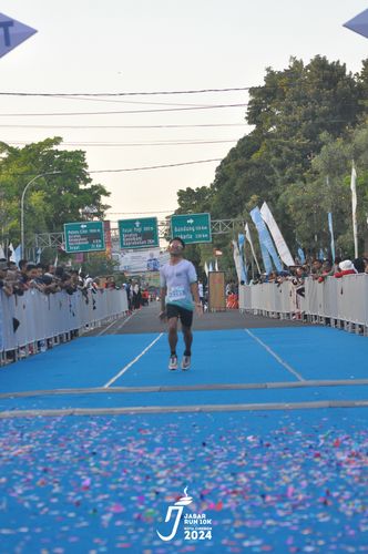 Race photo from Jabar Run 10K 2024