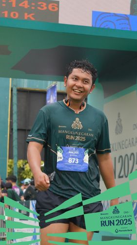 Race photo from Mangkunegaran Run 2025