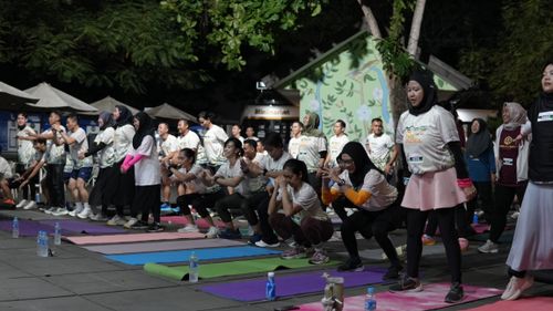 Race photo from ISC - Arutmin Borneo Run 