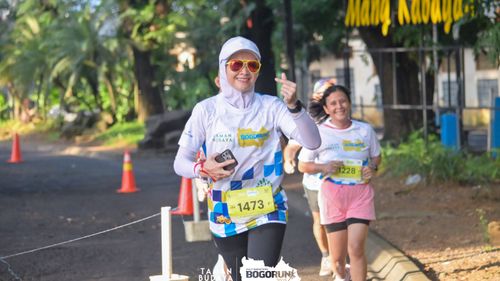 Race photo from Taman Budaya x BOGORUN 2025