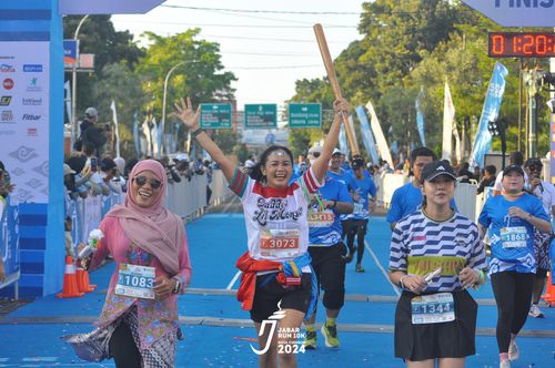 Race photo from Jabar Run 10K 2024