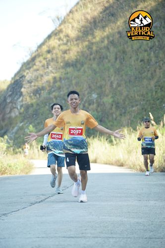 Race photo from Kelud Vertical Challenge 2024