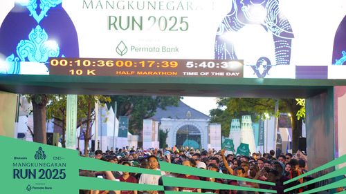 Race photo from Mangkunegaran Run 2025
