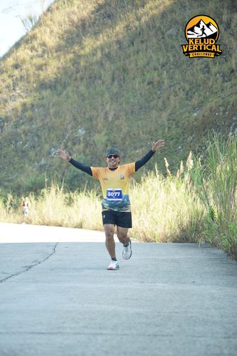 Race photo from Kelud Vertical Challenge 2024