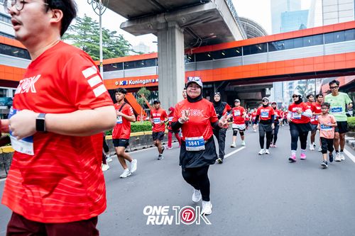 Race photo from ONE RUN 10K 2025