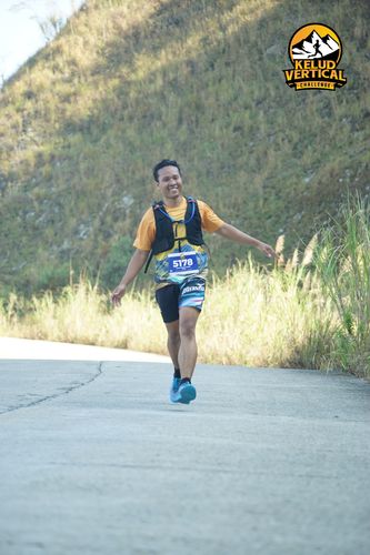 Race photo from Kelud Vertical Challenge 2024