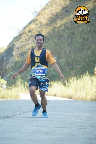 Race photo from Kelud Vertical Challenge 2024