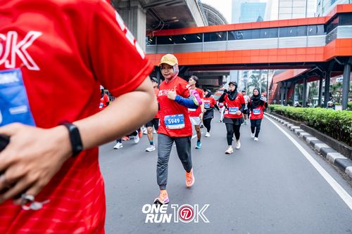 Race photo from ONE RUN 10K 2025