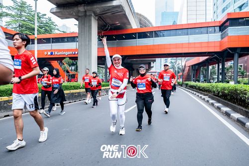 Race photo from ONE RUN 10K 2025