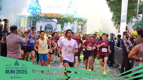Race photo from Mangkunegaran Run 2025