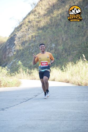 Race photo from Kelud Vertical Challenge 2024