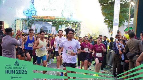 Race photo from Mangkunegaran Run 2025