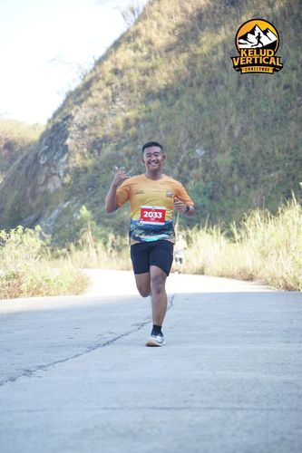Race photo from Kelud Vertical Challenge 2024