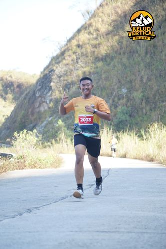 Race photo from Kelud Vertical Challenge 2024