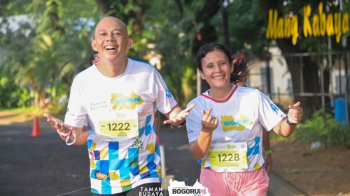 Race photo from Taman Budaya x BOGORUN 2025