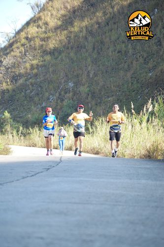 Race photo from Kelud Vertical Challenge 2024