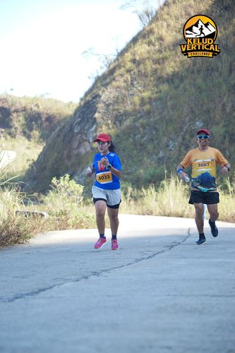 Race photo from Kelud Vertical Challenge 2024