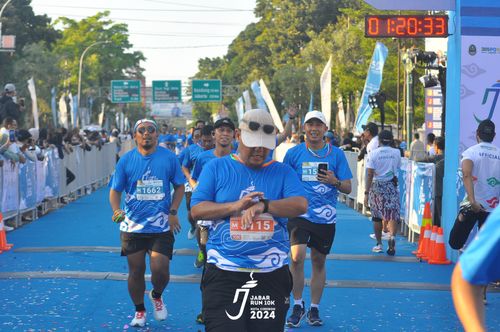 Race photo from Jabar Run 10K 2024