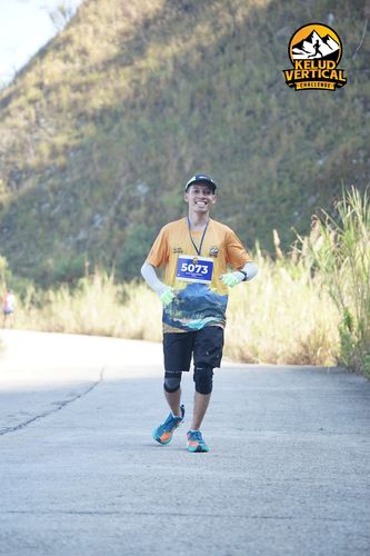 Race photo from Kelud Vertical Challenge 2024