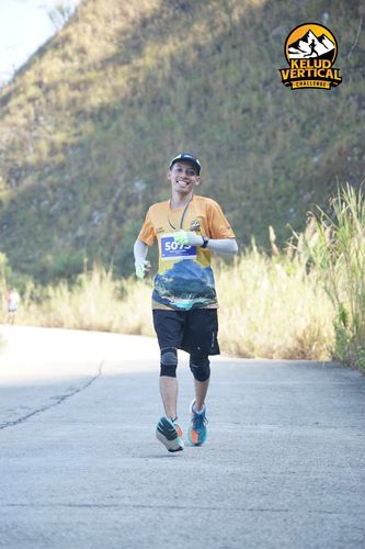 Race photo from Kelud Vertical Challenge 2024