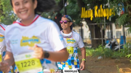 Race photo from Taman Budaya x BOGORUN 2025