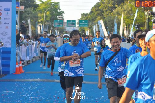 Race photo from Jabar Run 10K 2024
