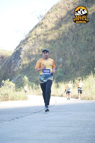 Race photo from Kelud Vertical Challenge 2024