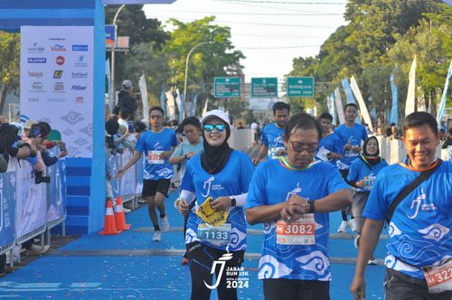 Race photo from Jabar Run 10K 2024