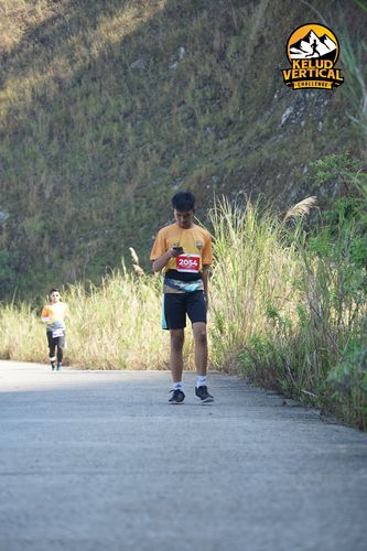 Race photo from Kelud Vertical Challenge 2024