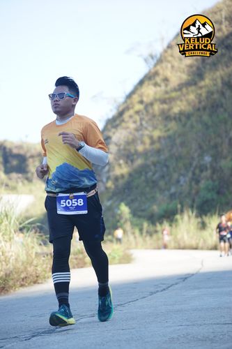 Race photo from Kelud Vertical Challenge 2024