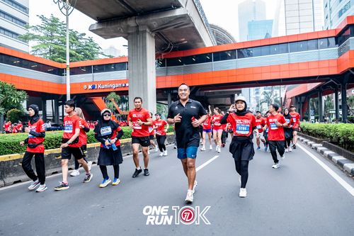 Race photo from ONE RUN 10K 2025
