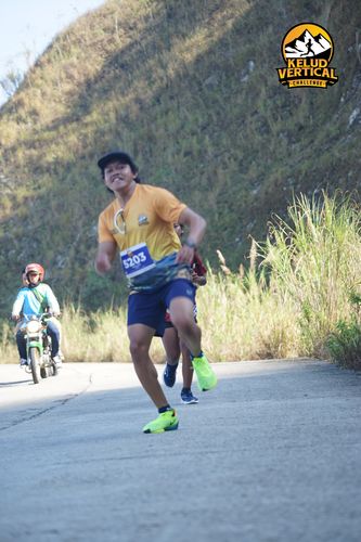 Race photo from Kelud Vertical Challenge 2024