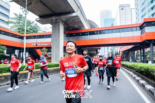 Race photo from ONE RUN 10K 2025