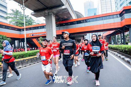 Race photo from ONE RUN 10K 2025