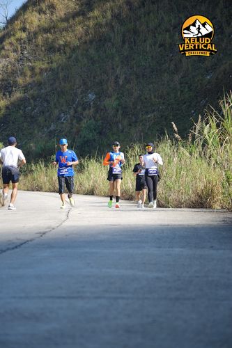 Race photo from Kelud Vertical Challenge 2024