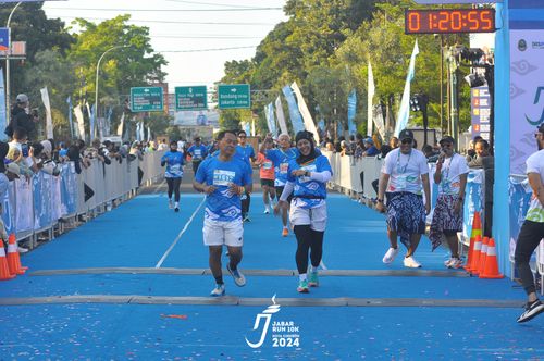 Race photo from Jabar Run 10K 2024