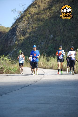 Race photo from Kelud Vertical Challenge 2024
