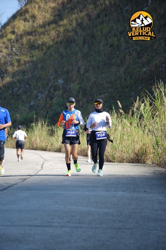 Race photo from Kelud Vertical Challenge 2024