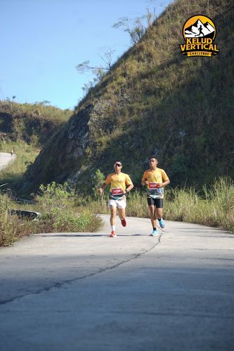 Race photo from Kelud Vertical Challenge 2024