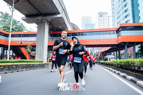 Race photo from ONE RUN 10K 2025