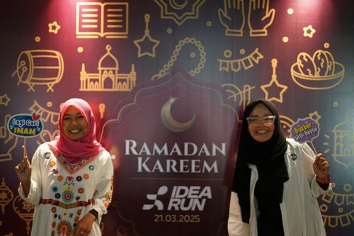 Race photo from Ramadan Kareeen Idea Run 2025