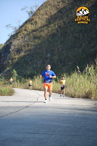 Race photo from Kelud Vertical Challenge 2024