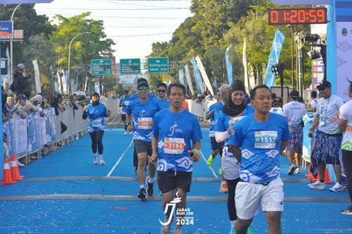 Race photo from Jabar Run 10K 2024