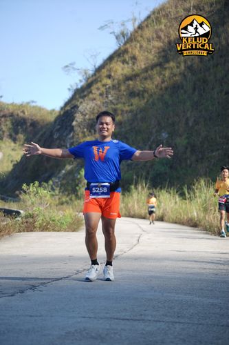 Race photo from Kelud Vertical Challenge 2024