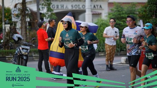 Race photo from Mangkunegaran Run 2025