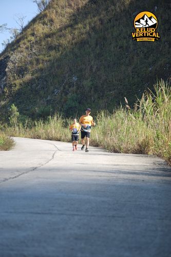 Race photo from Kelud Vertical Challenge 2024