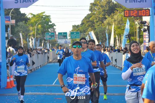 Race photo from Jabar Run 10K 2024