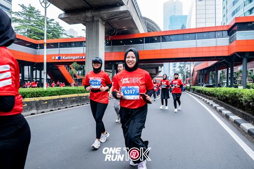 Race photo from ONE RUN 10K 2025